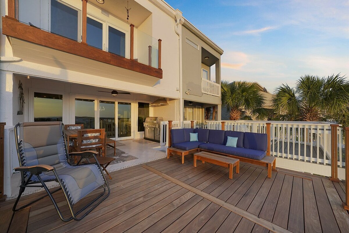 Photo 13 of Twin Palms - Beachfront Duplex with Ocean Views & Direct Beach Access