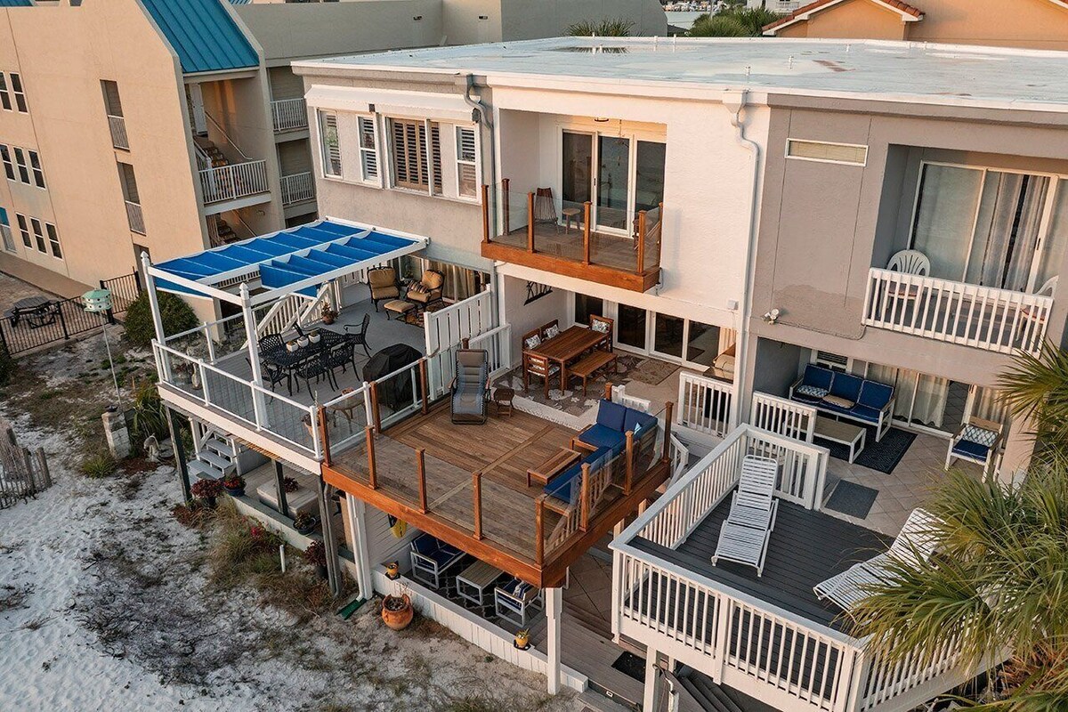 Photo 32 of Twin Palms - Beachfront Duplex with Ocean Views & Direct Beach Access