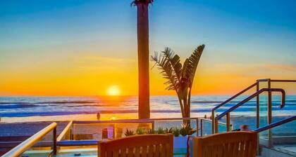 2 Combined Ocean Front Units * Exclusive Patio + BBQ + Fire Pit