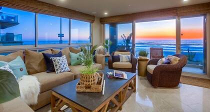 2 Combined Ocean Front Units * Exclusive Patio + BBQ + Fire Pit
