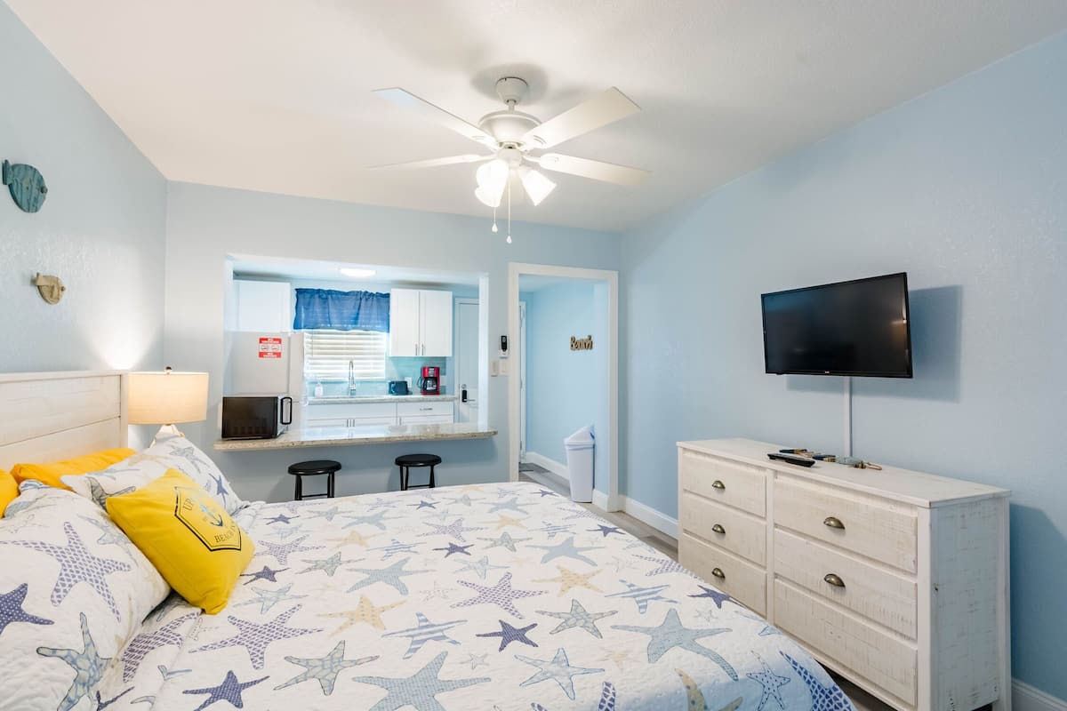 Standard Studio, 1 King Bed, Non Smoking, Kitchen | Iron/ironing board, WiFi (free)