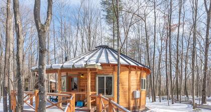 New! Yellowstone Yurt: Lake Area, Gas Fireplace, Sauna!