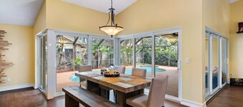 Spacious Wellington Villa with heated pool