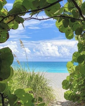 Beach nearby, beach towels