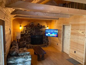 Smart TV, chimenea, Netflix y servicios de streaming 