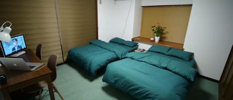 2 chambres, bureau, fer et planche à repasser, Wi-Fi gratuit