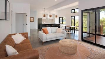 Télévision, cheminée