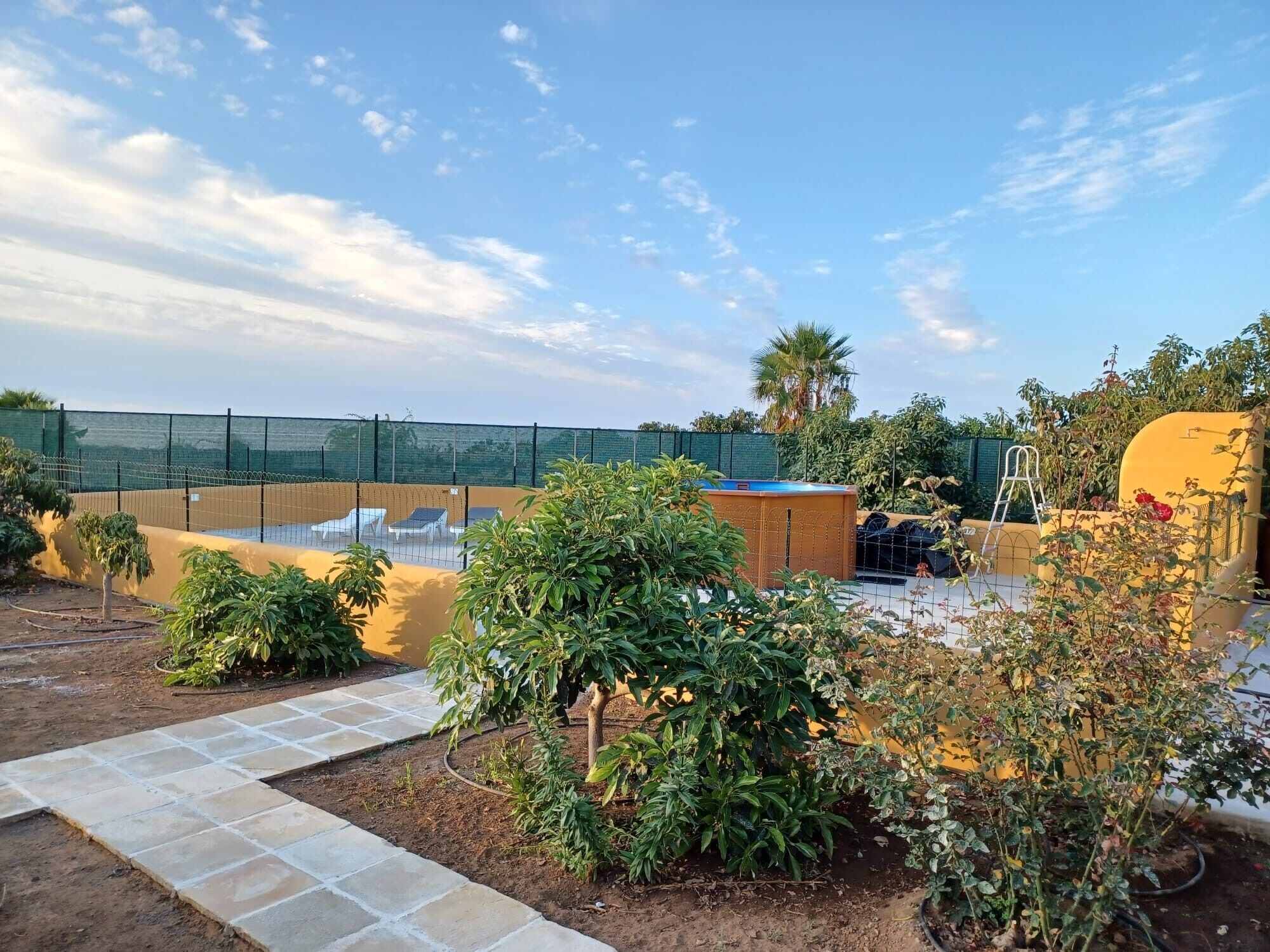 Overnatningsstedets område