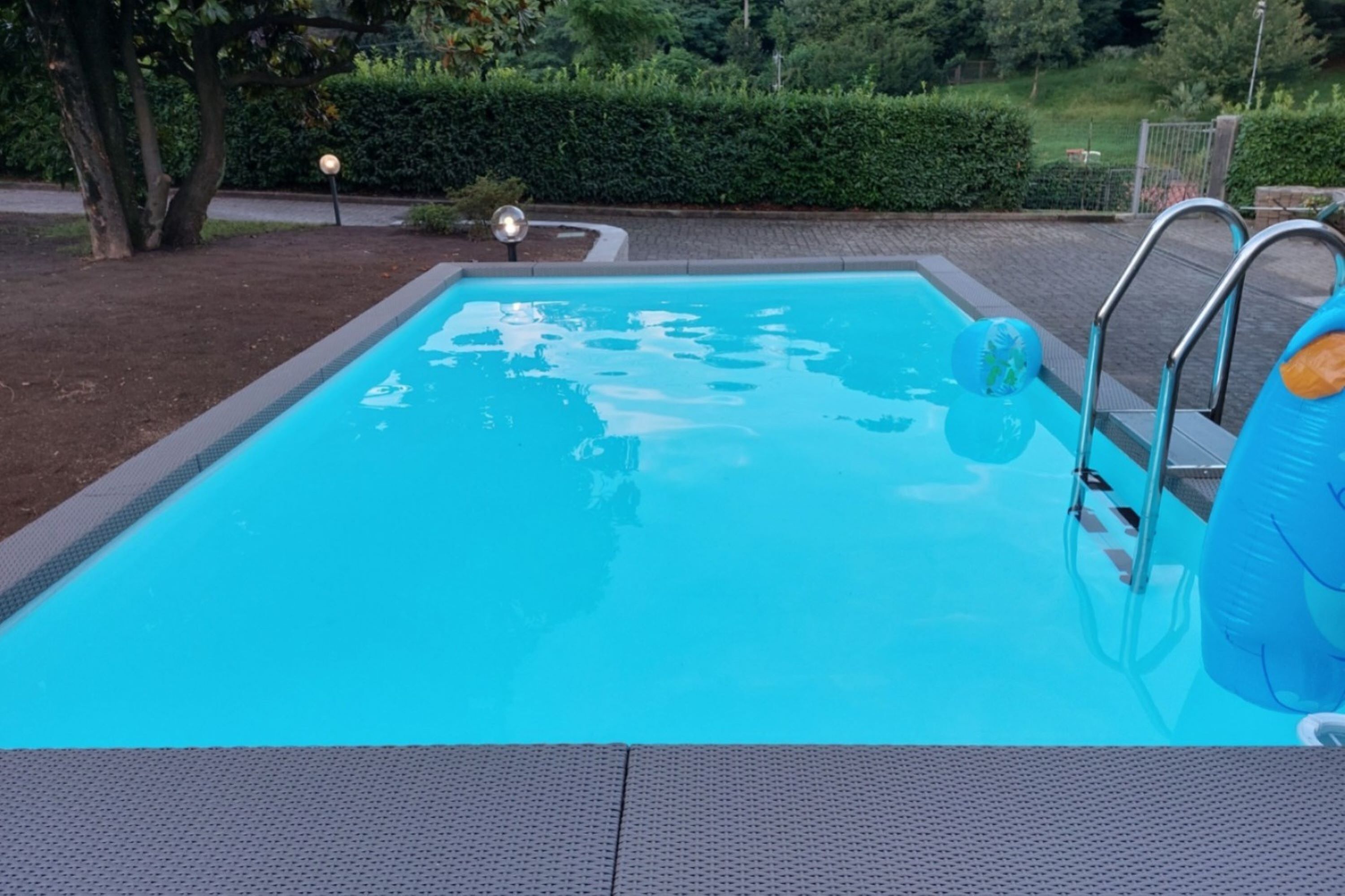 Seasonal outdoor pool