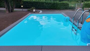 Seasonal outdoor pool