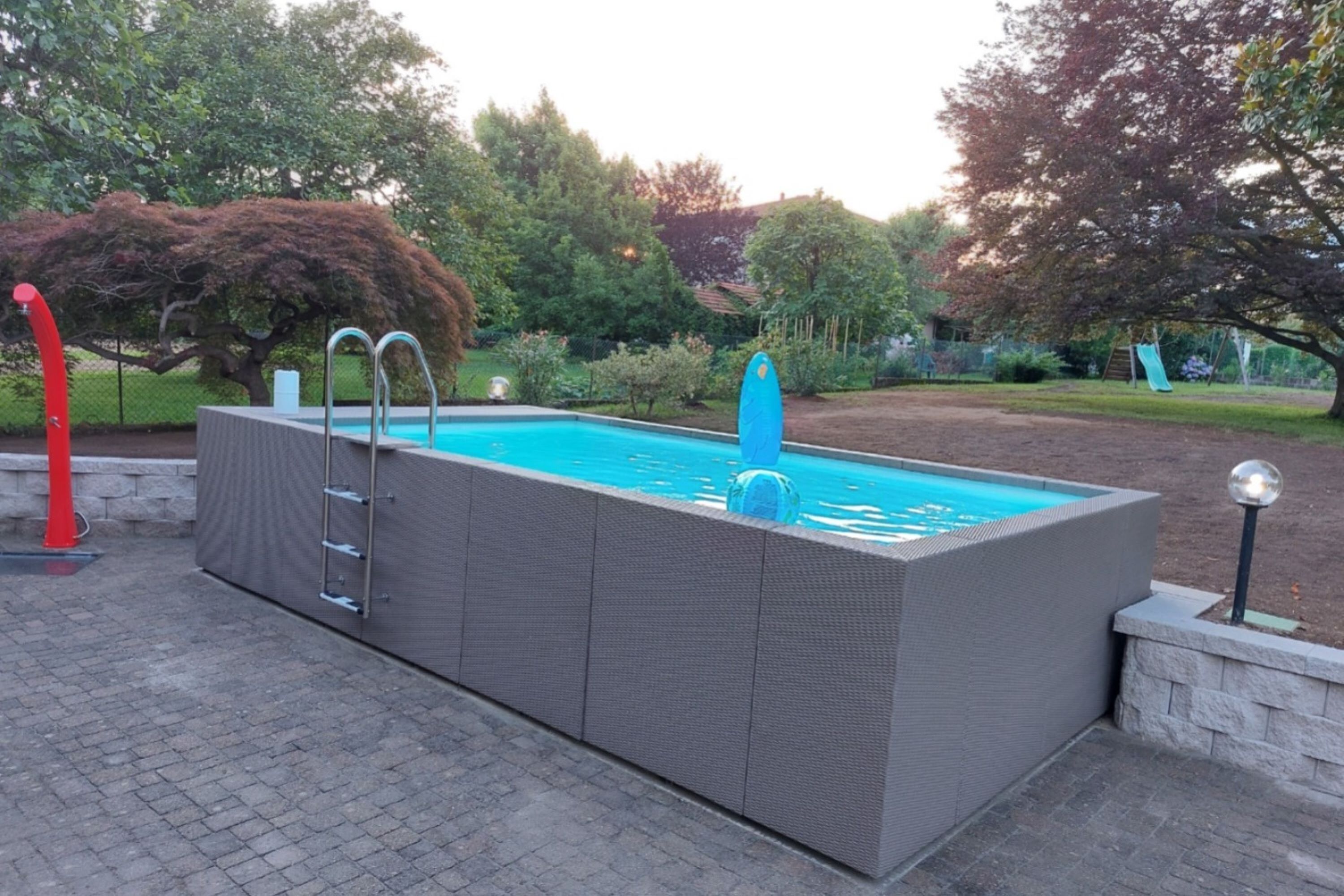 Seasonal outdoor pool
