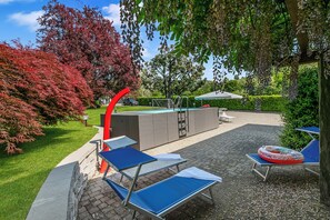 Family Villa, Multiple Bedrooms, Mountainside (Villa Giulietta Private Pool) | Terrace/patio - Villa Giulietta Private Pool (Gemonio)