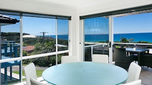 Dining - Stunning Views from 15 Seaview Street (Forster)