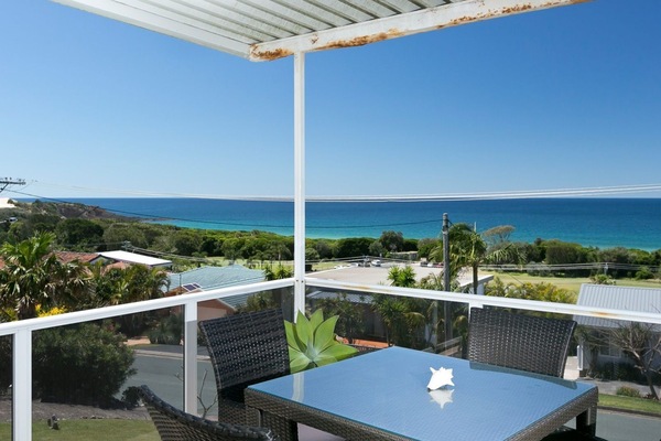 Ocean View from Balcony