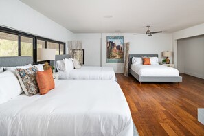 5 bedrooms, iron/ironing board, free WiFi, bed sheets