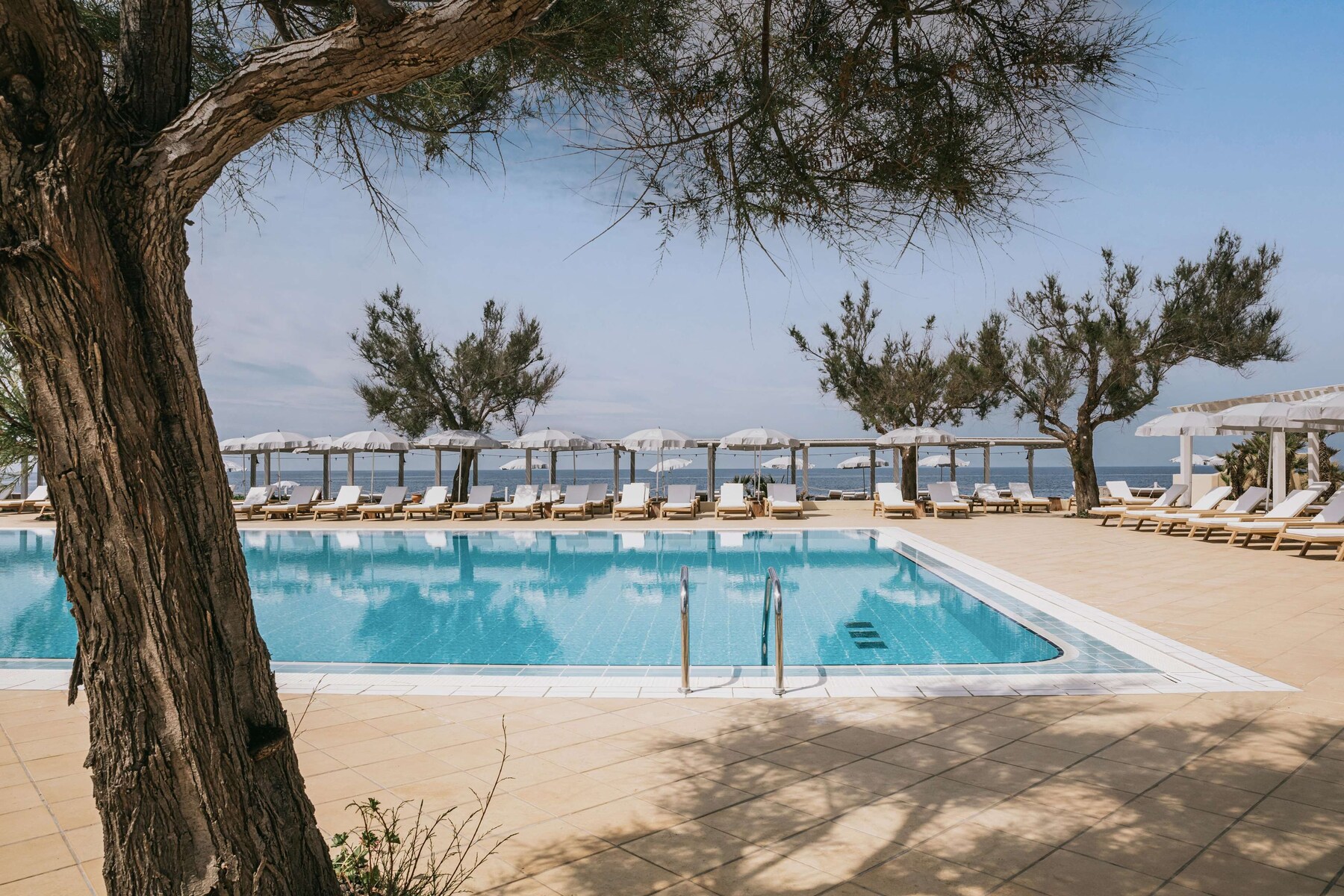 Seasonal outdoor pool