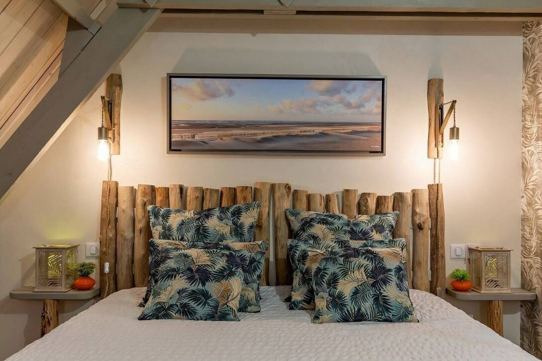 1 chambre, fer et planche à repasser, Wi-Fi gratuit, draps fournis