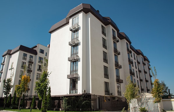 Fassade der Unterkunft