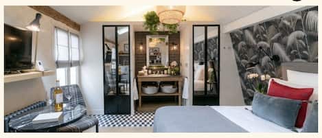 1 habitación y caja de seguridad en la habitación