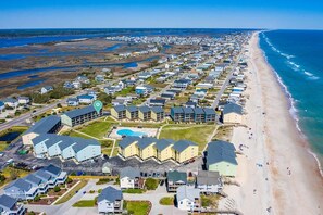 Exterior - Surf Condo 517 | Surf City, NC | Oceanview | Community Pool (Surf City)