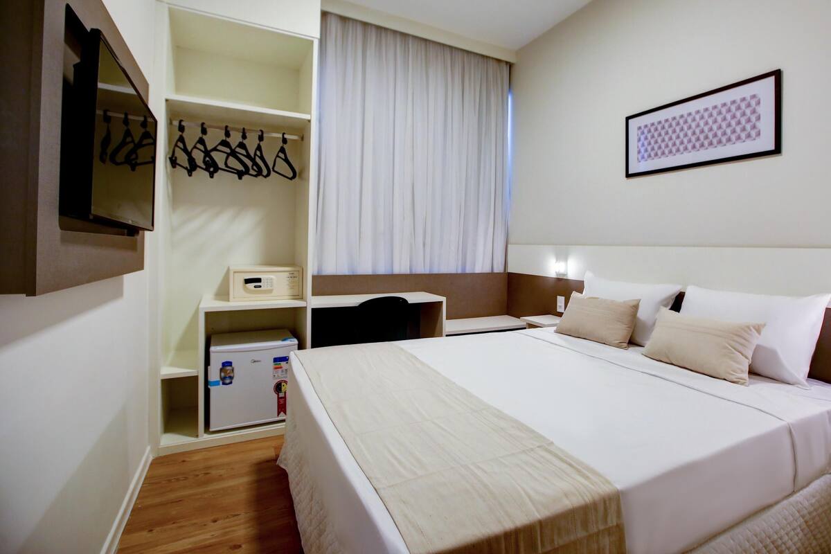 Minibar, in-room safe, blackout drapes, iron/ironing board (on request)