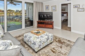 Condo, 2 Bedrooms | Living area | Flat-screen TV