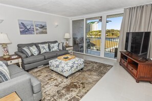 Condo, 2 Bedrooms | Living area | Flat-screen TV