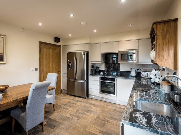 Oven, dishwasher, high chair, freezer