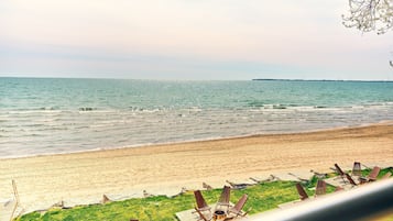On the beach