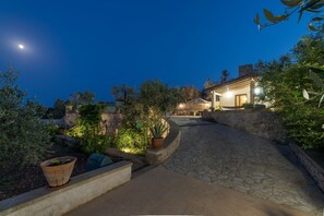 Overnattingsstedets uteområder