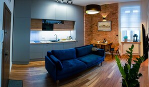 Exclusive Apartment | Living area | Flat-screen TV - Jagiellonczyka Premier (Torun)