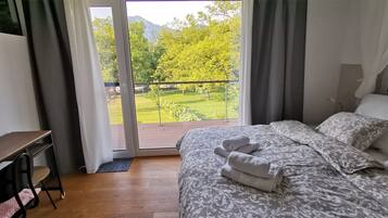 Panoramic-Apartment, mit Bad, Bergblick (Apartma nadstropje) | 1 Schlafzimmer