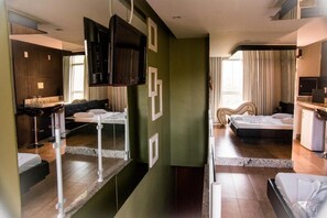 Premium Double Room | Laptop workspace, blackout drapes, free WiFi, bed sheets