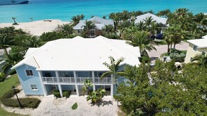 Exterior - Steps from Beach Posh Villa Optional Golf Cart (Bimini)
