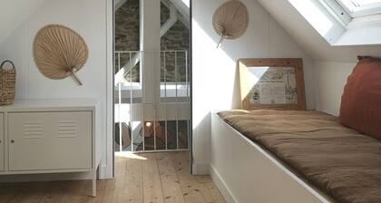 Villa Mathë" apartment, view of Roscoff harbour