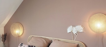 Villa Mathë" apartment, view of Roscoff harbour