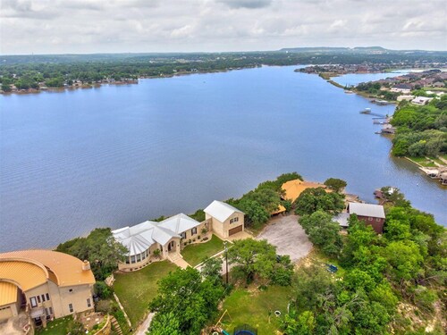 Gorgeous home with a view from every room with swim deck and boat dock