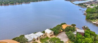 Gorgeous home with a view from every room with swim deck and boat dock