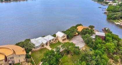 Gorgeous home with a view from every room with swim deck and boat dock
