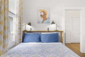 1 chambre, fer et planche Ă repasser, Wi-Fi, draps fournis