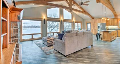 Dock, Hot Tub & Game Room: Luxe Lake Latoka Home