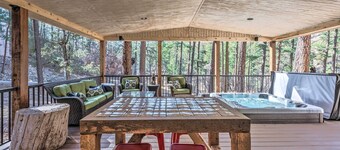 Ruidoso A-Frame Cabin ~ 1 Mi to Grindstone Lake!