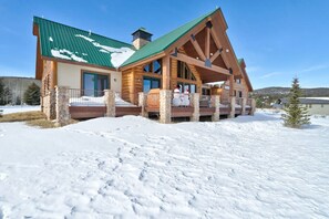 Exterior - Home on the 5th Green - Golf, Gameroom, Huge Patio (Angel Fire)