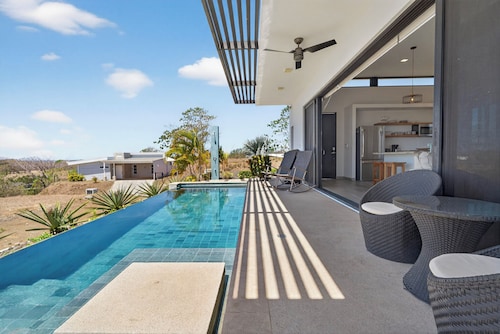 Perfect view! Walk to beach. Family friendly with a private pool. 