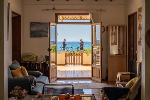 Ferienhaus Miramar Sa Rapita mit Meer- und Bergblick, Garten und Terrasse; Parkplatz vorhanden
