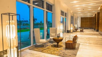 Lobby sitting area