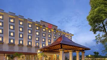 Fassade der Unterkunft