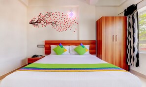 Quarto standard | Individualmente mobiliados, cortinas blackout