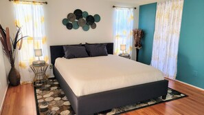 3 slaapkamers, reisbedje, gratis wifi, beddengoed