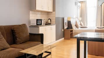 Studio Deluxe, 1 grand lit, vue ville